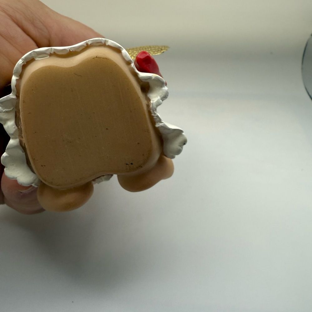 Vintage Angel Cheeks Kirk's Kritters Figurine I Love You Heart 2001 - Picture 4 of 6